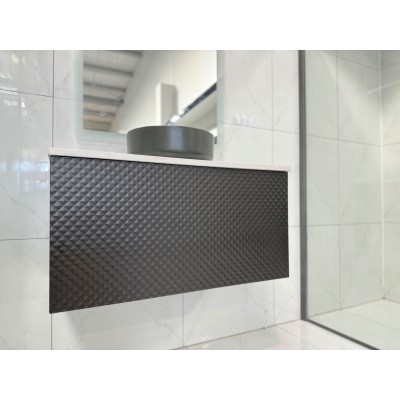 Wall Hung Vanity Blanche Series 750mm 3D Gunmetal